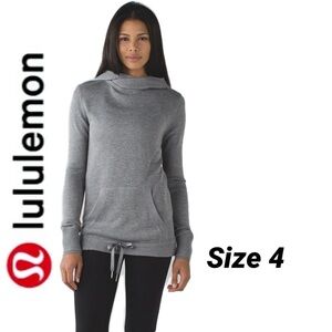 Lululemon Sweet Savasana Pullover size 4 - cashmere